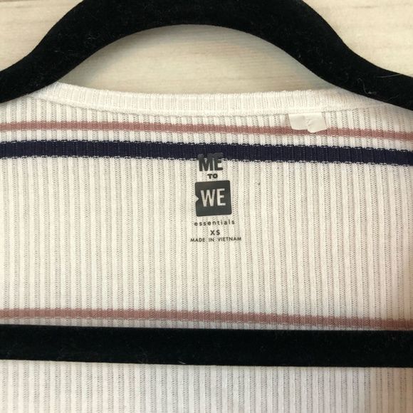 PacSun Me to We Zoey Zip-Up Striped Long Sleeve - Picture 4 of 5